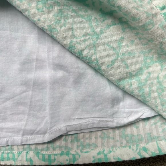 Girls Vineyard Vines Woven Tie Back Dress Size 16 - Picture 6 of 9